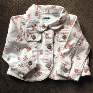 Floral Jean Jacket